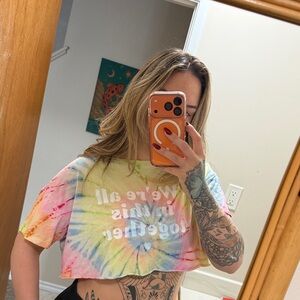 Tie-Dye Crop Top Tie Dye